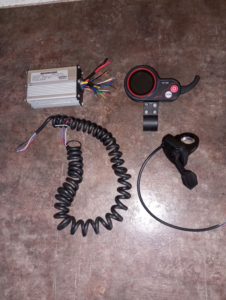Zestaw do przerobienia roweru na elektryczny.