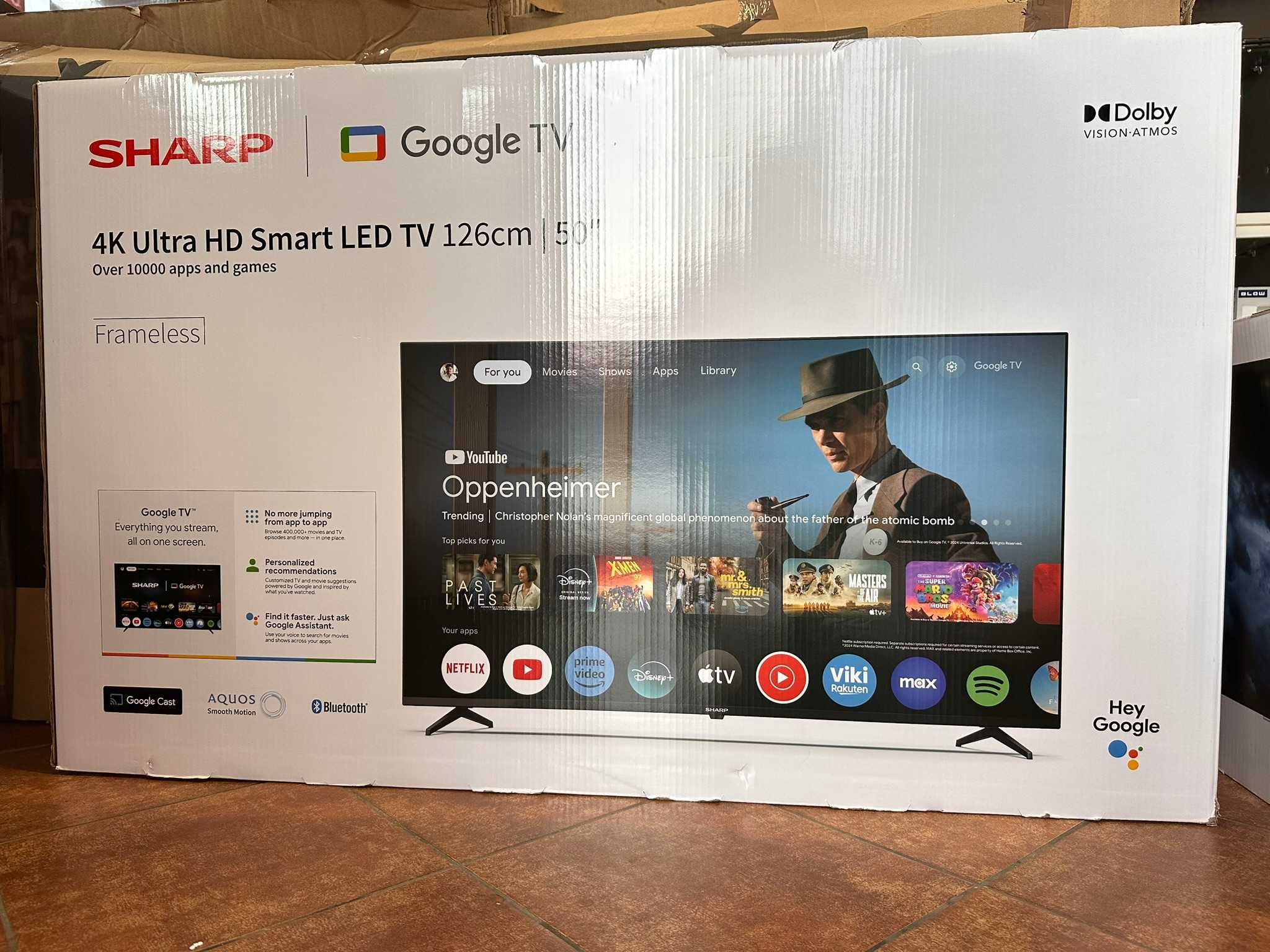 Telewizor SHARP 50GL4760E 50" LED 4K Google TV Dolby Vision Dolby