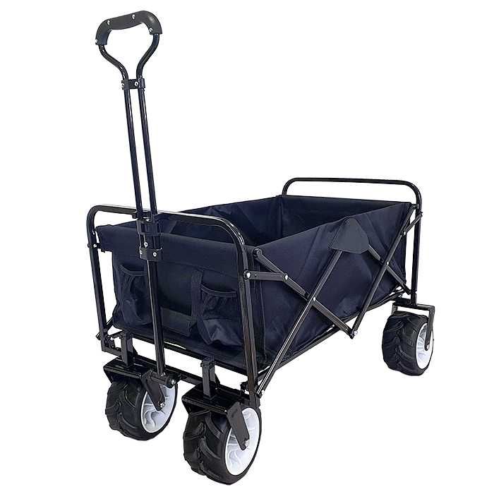 Wózek turystyczny campingowy plażowy składany transportowy + siatka