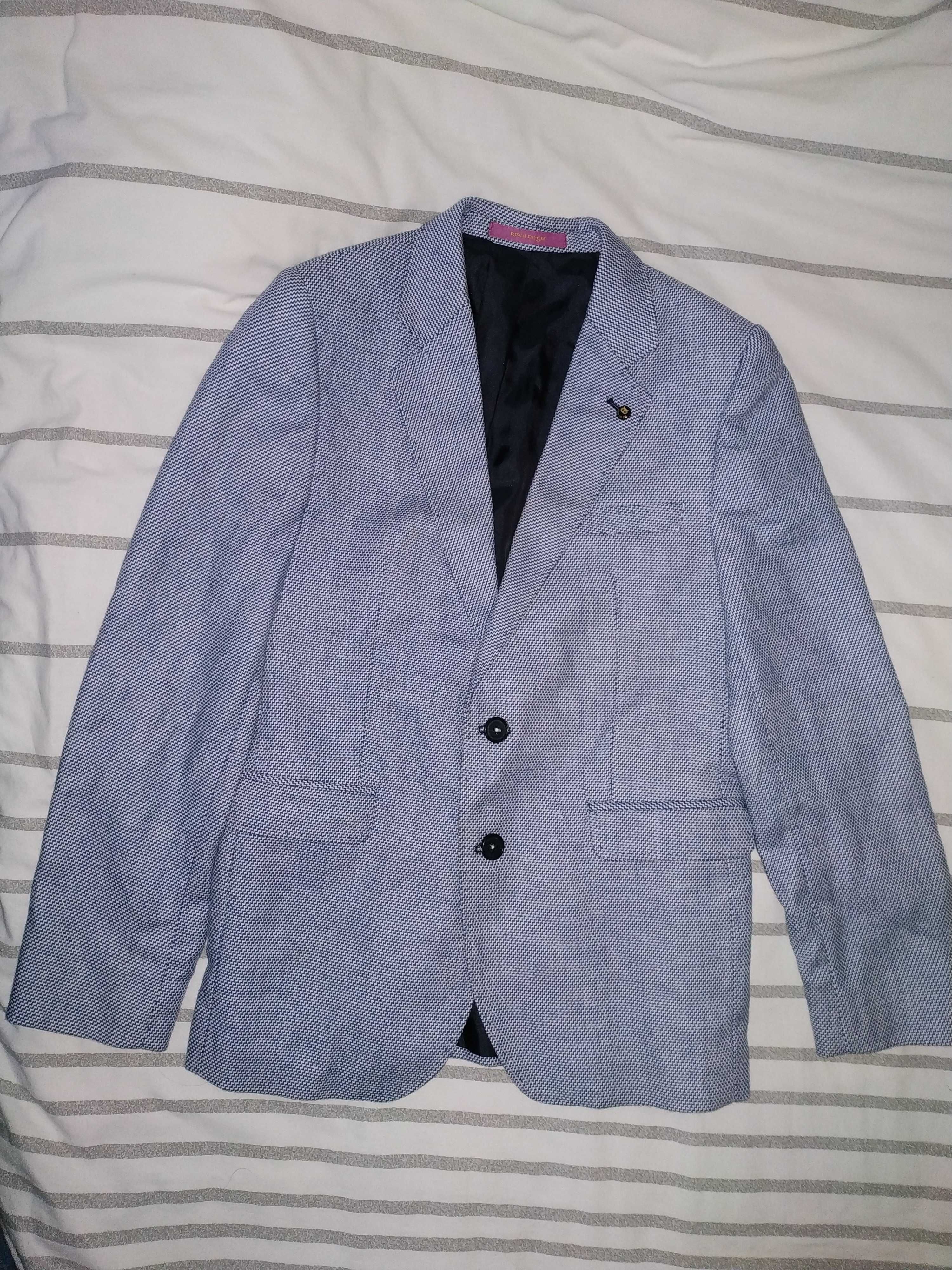 Blazer rapaz Risca de Giz - Tamanho 14