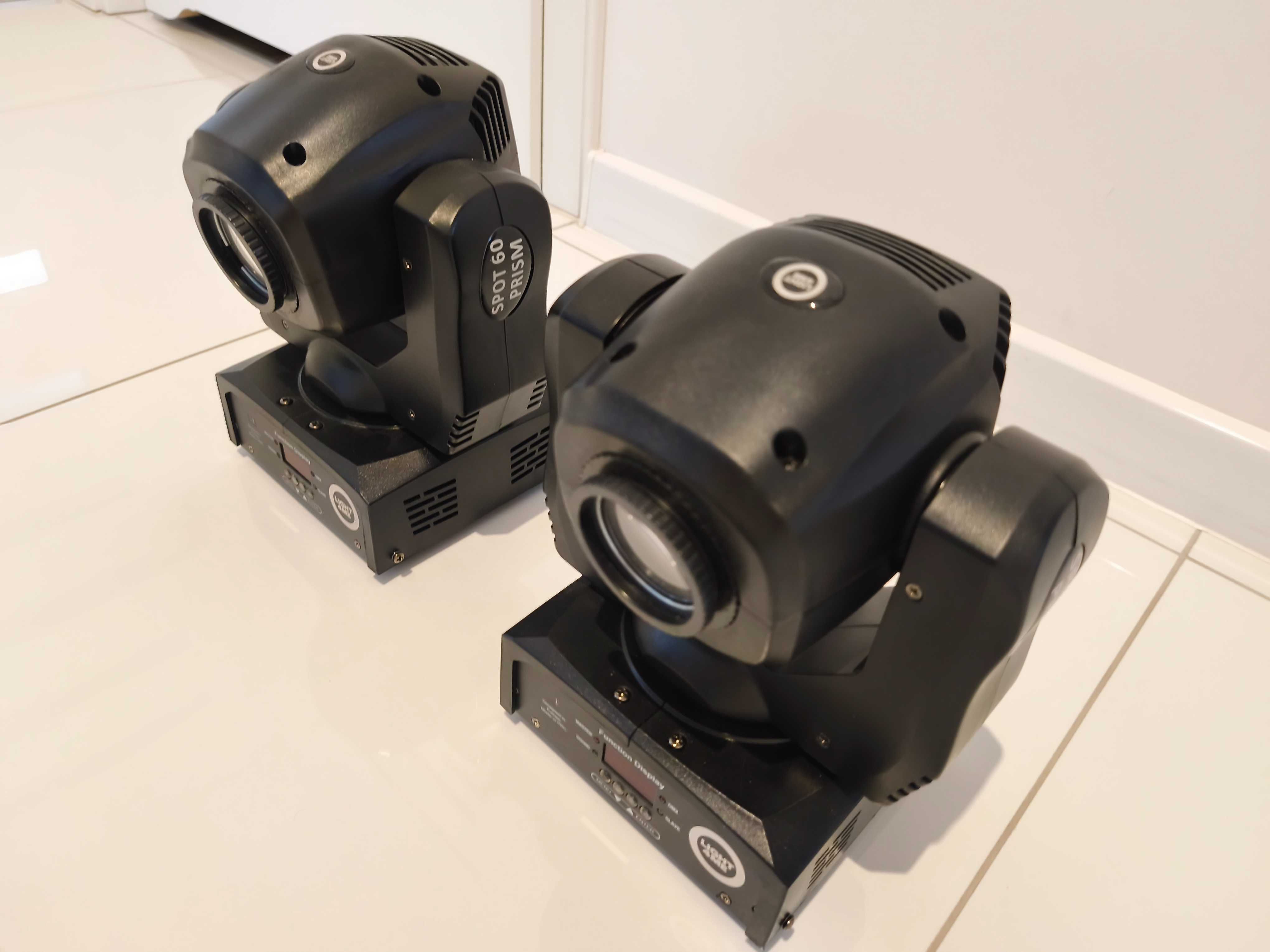 Ruchome głowy light4me mini spot 60 prism jak nowe