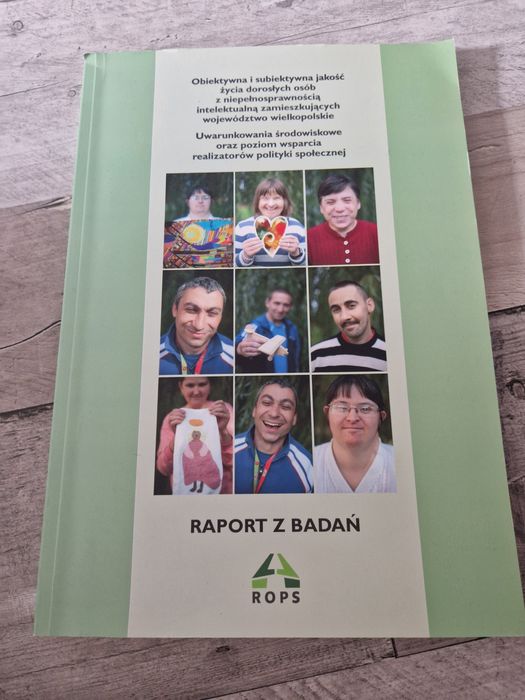 Książka raport z badań niepełnosprawność intelektualna