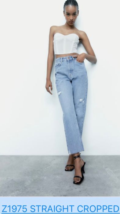 Джинси на гудзиках нові  Zara 38
