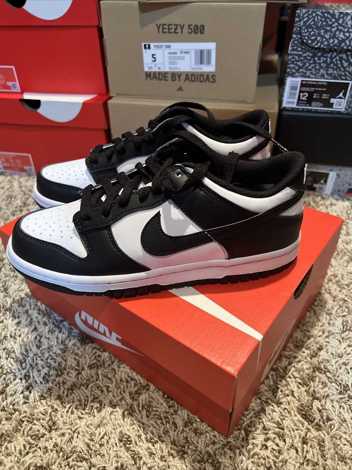 Nike Dunk Low Retro White Black - Panda