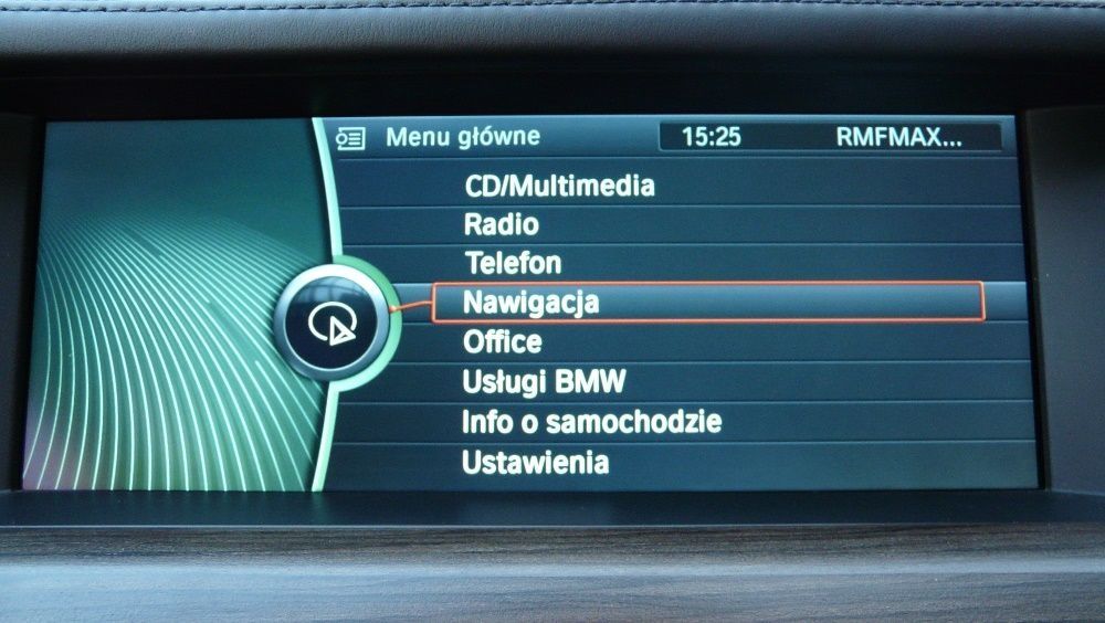 Menu Polskie BMW PROFESSIONAL CIC CCC e60 e90 e70 MAPA 2024 Naprawa