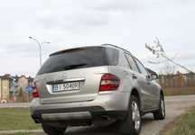Mercedes-Benz ML Mercedes Benz320cdi 4matic 2008 hak niski przebieg bez wkładu własnego