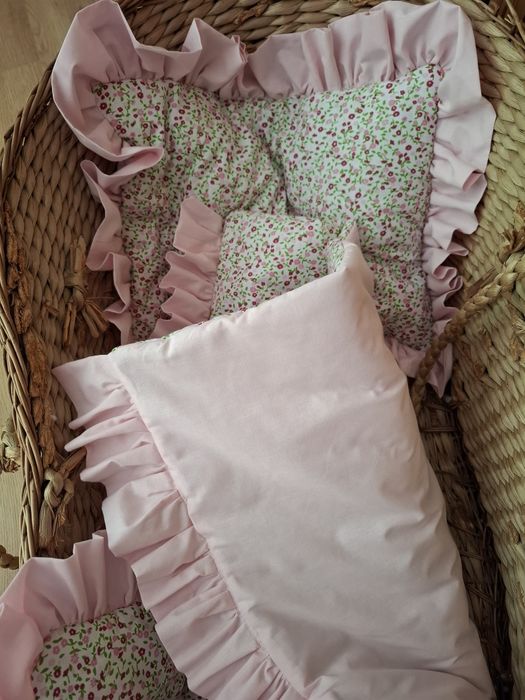 Zestaw pościeli do kołyski wózka 55x75