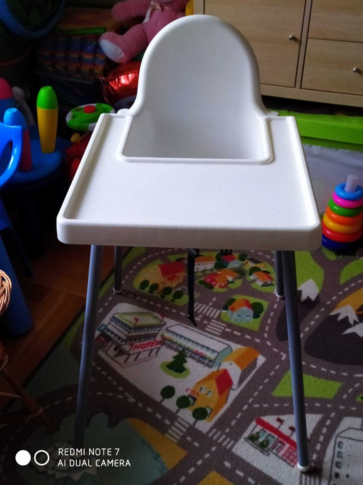 Krzesełko do karmienia dla dzieci IKEA + wkład