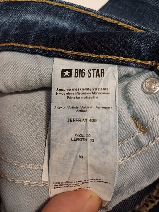 Spodnie jeansy Big Star męski rozm 30/32