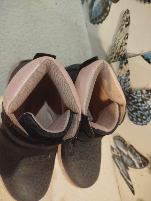 Trapery buty jesienne dziewczęce 34