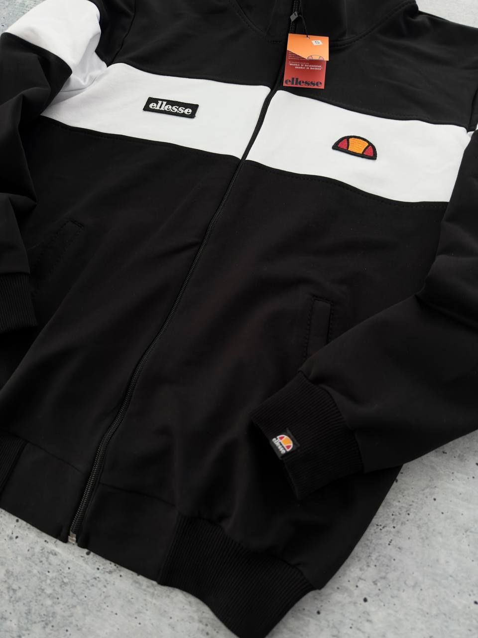 Ellesse Олімпійка / Кофта на змійці. Люкс якість