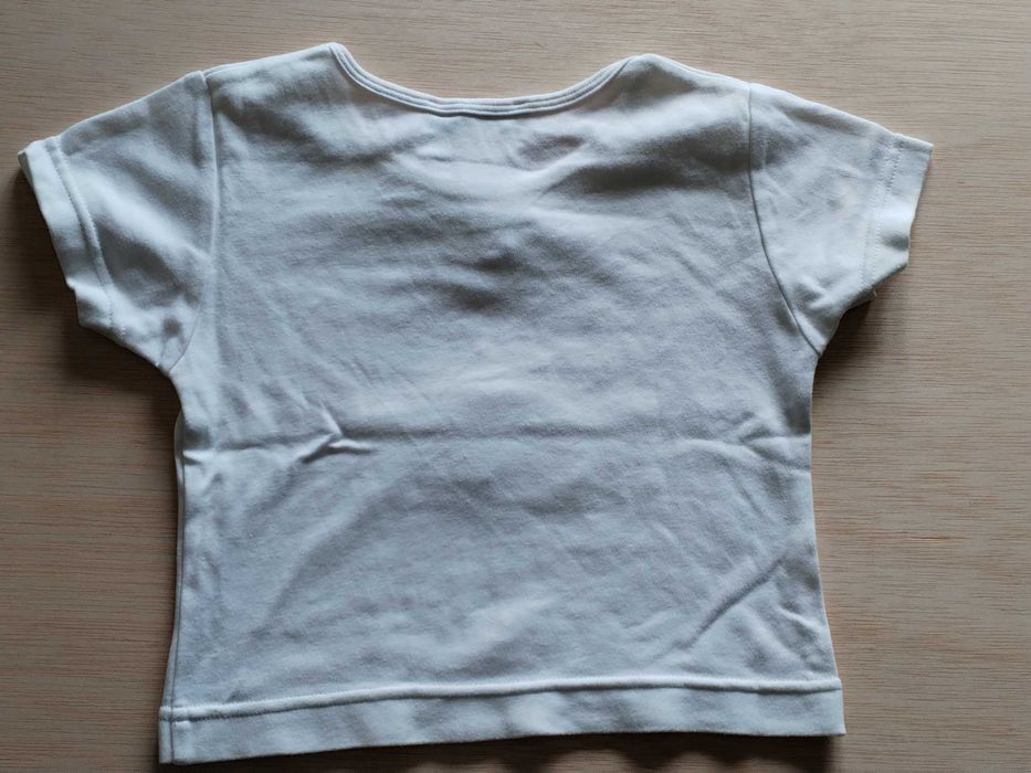 T-shirt branca com motivo floral, de menina, 6 anos, Christian Dior