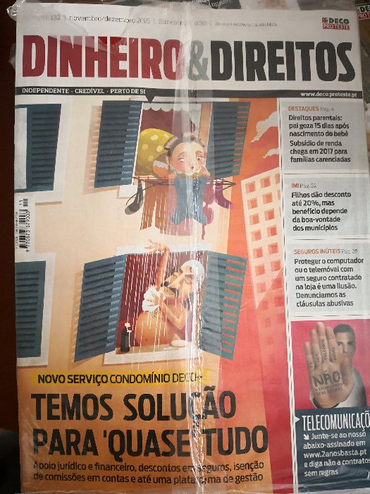 40 Revistas Deco Proteste e Dinheiro & Direitos