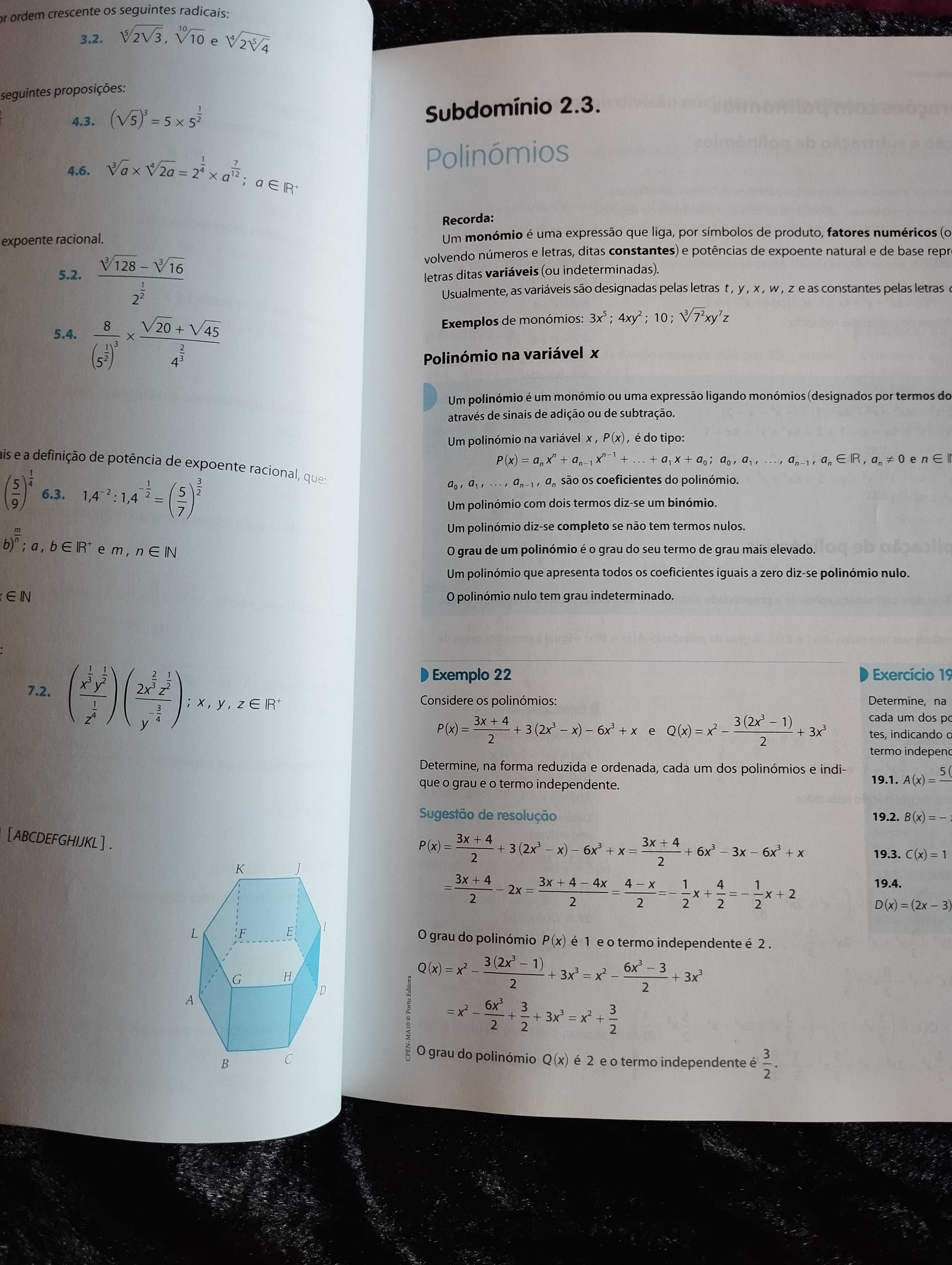 Preparação para o exame nacional de matemática A