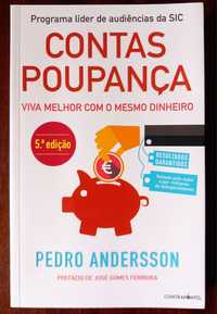 Livro Contas Poupança Pedro Andersson