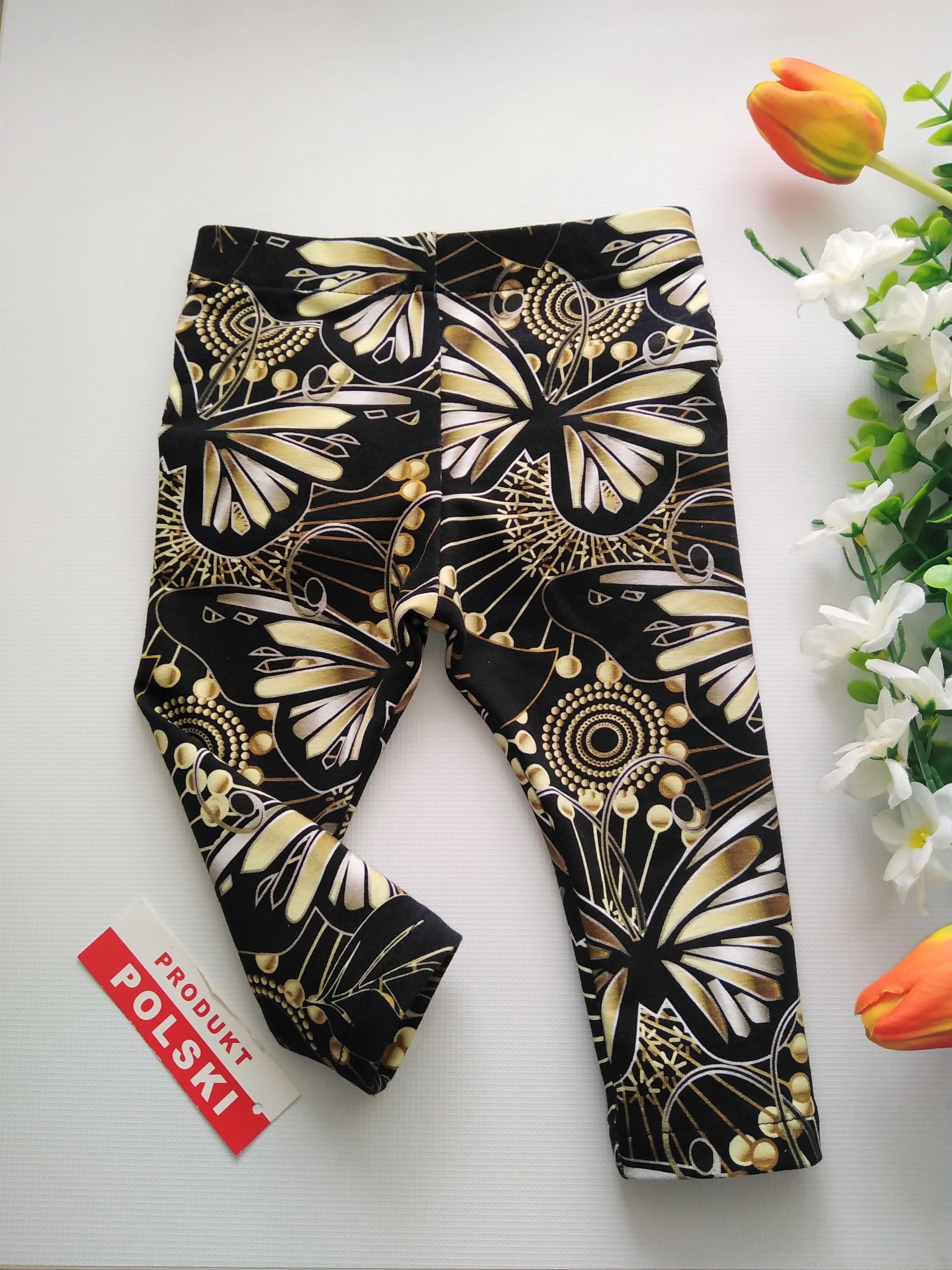 Legginsy niemowlęce - dziecięce - hand made