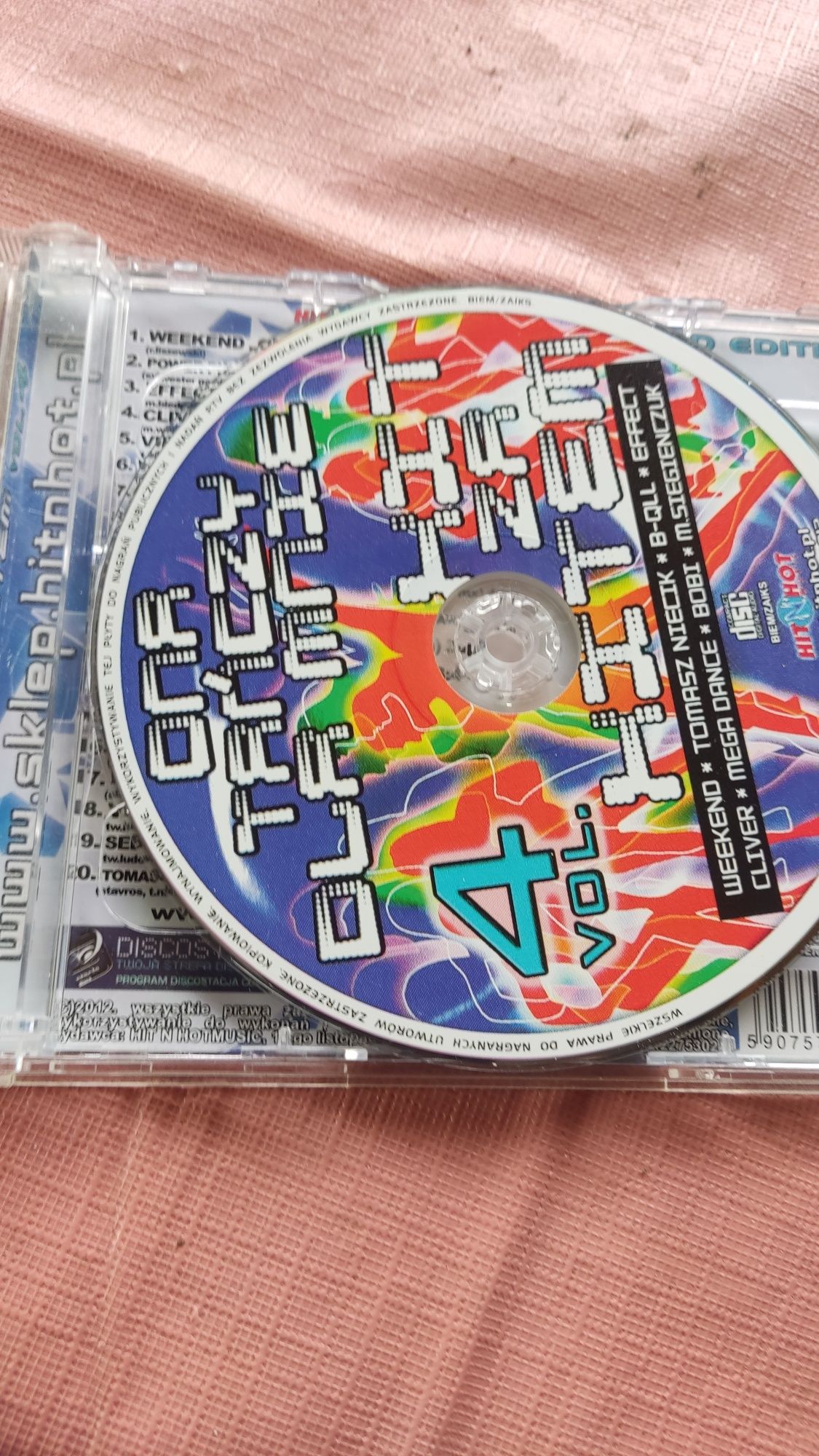 Hit za hitem vol 4 dwie płyty CD disco polo Ona tańczy dla mnie