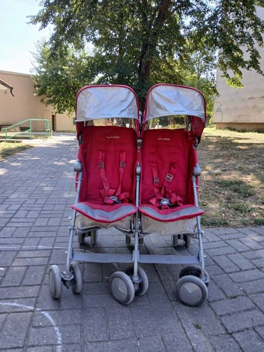 Wózek Mclaren bliźniaczy