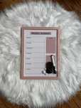 NOWA tablica magnetyczna Weekly Planner z markerem, magnesami i gąbką