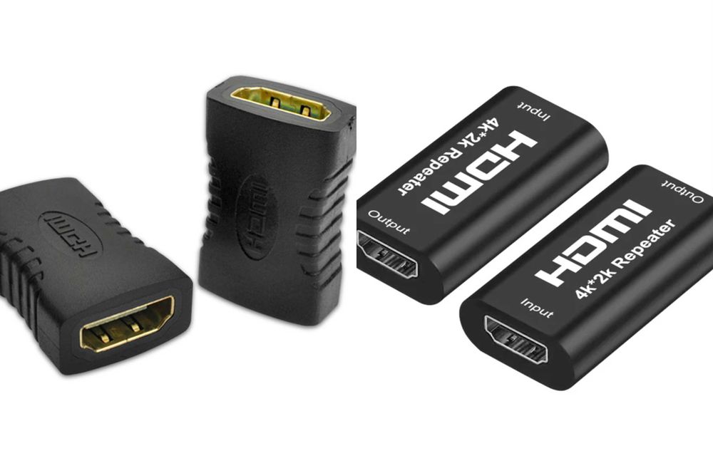 Переходник HDMI м-м муфта уголок 90 270 switch splitter HDMI DVI D