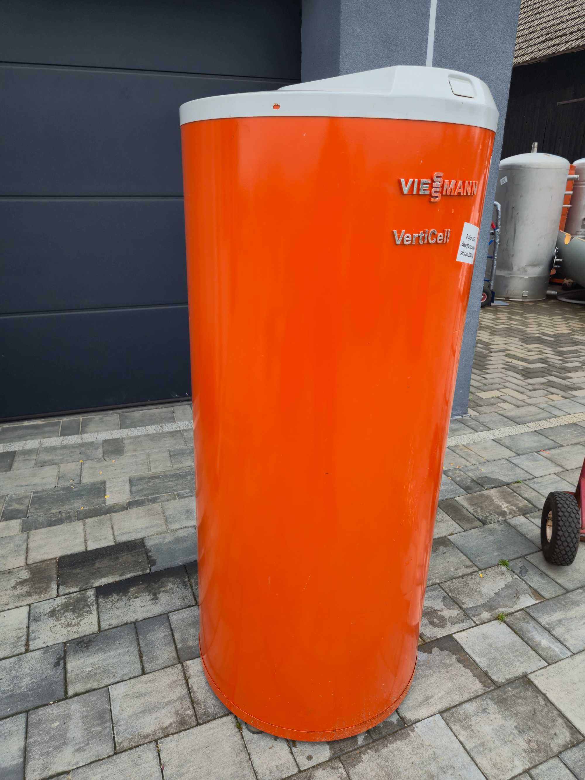 Bojler nierdzewny Viessmann dwupłaszczowy 200l stojący Wysyłka Gwaranc