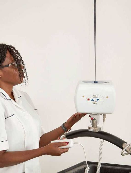 Podnośnik Sufitowy Elektryczny CP-200 Funkcja przepięcia z szyny