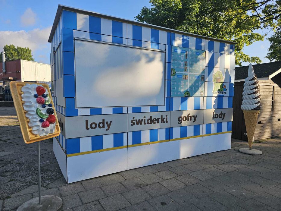 Przyczepa gastronomiczna/Lodziarnia/Granita/Świderki/Niewiadów