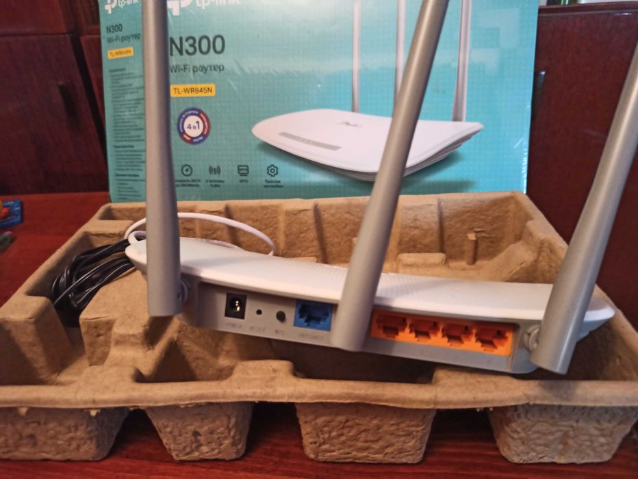 Маршрутизатор інтернет WiFi4 TP-Link TL-WR845N