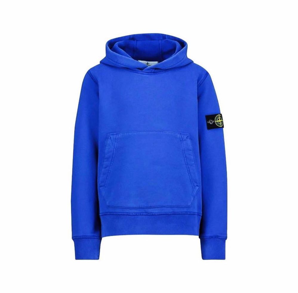 Hoodie Blue Stone Island / Стонік худі сині