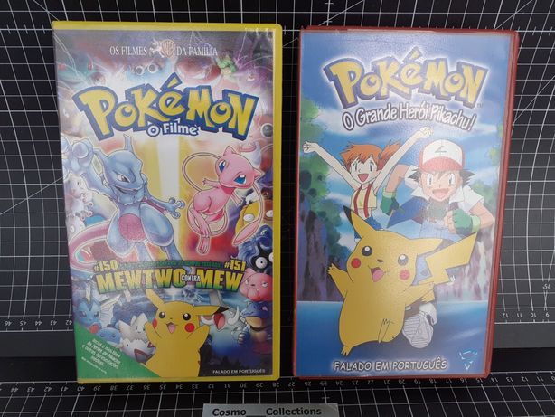 VHS Pokémon o Filme e Pokémon o grande herói Pikachu!