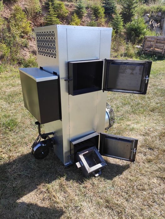 Dmuchawa warsztatowa koza piec nadmuchowy na stary olej i drewno 30kw