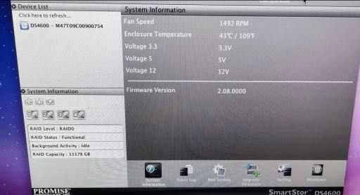 Promise 12TB RAID 5 DAS - SmartStor DS4600