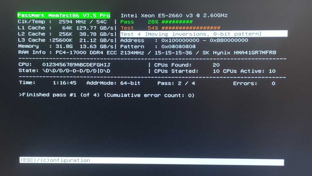 Серверная память DDR4 8GB 2133 2400 PC4-17000R ECC Reg