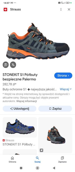 Buty robocze Stonekit 37
