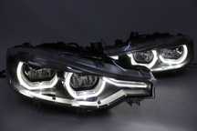 Lampy przednie przód BMW F30 F31 11-15 H7 FULL LED RINGI DRL H7 TUNING