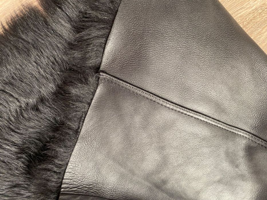 Натуральная дубленка . Мех Тоскана полностью