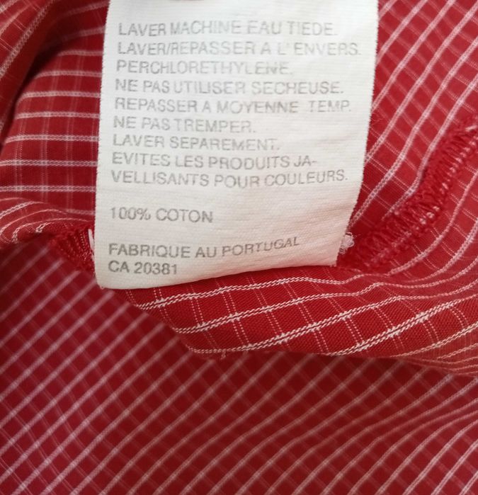 Camisa 100% algodão