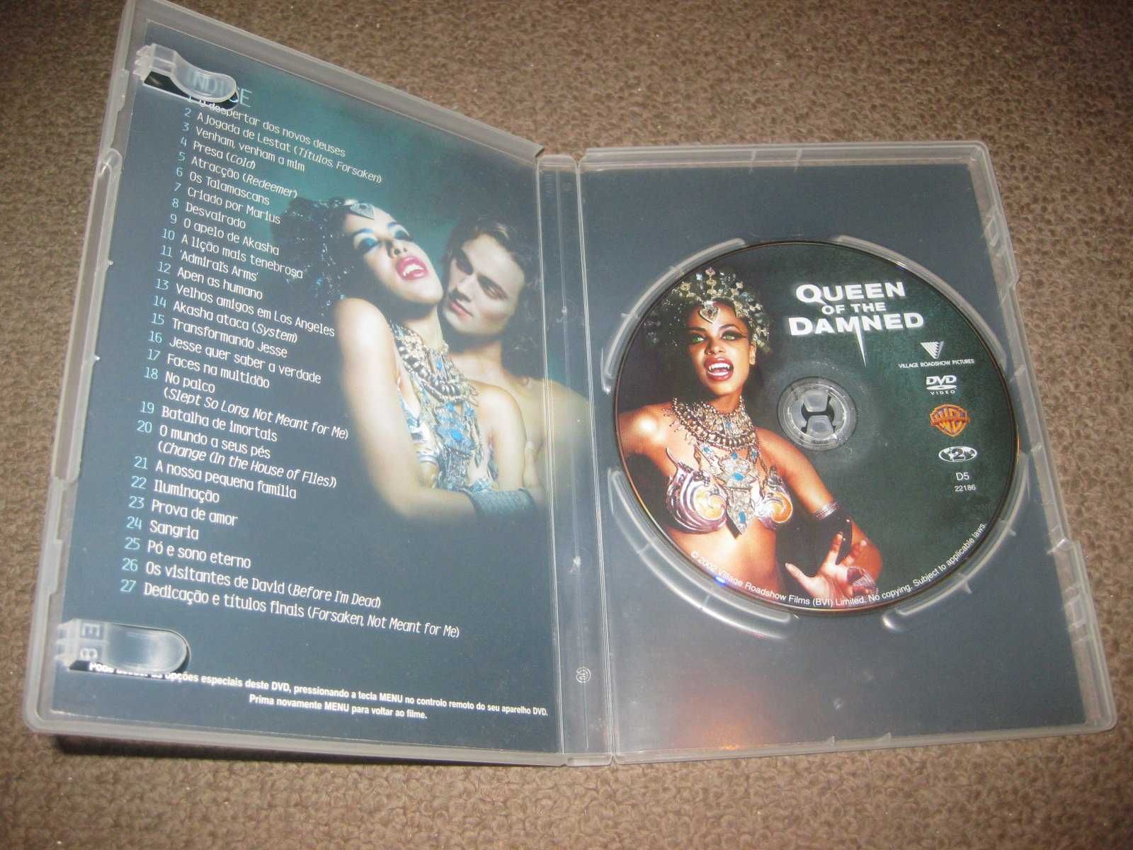 DVD "A Rainha dos Malditos" com Aaliyah/Raro!