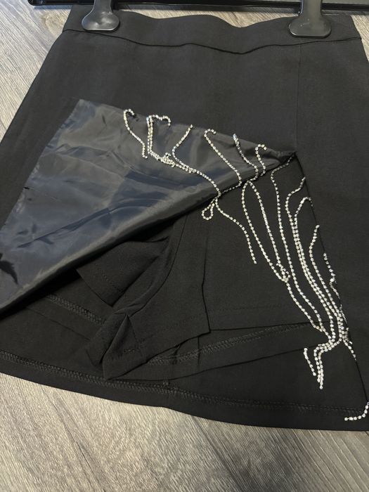 Спідниця шорти з стразами