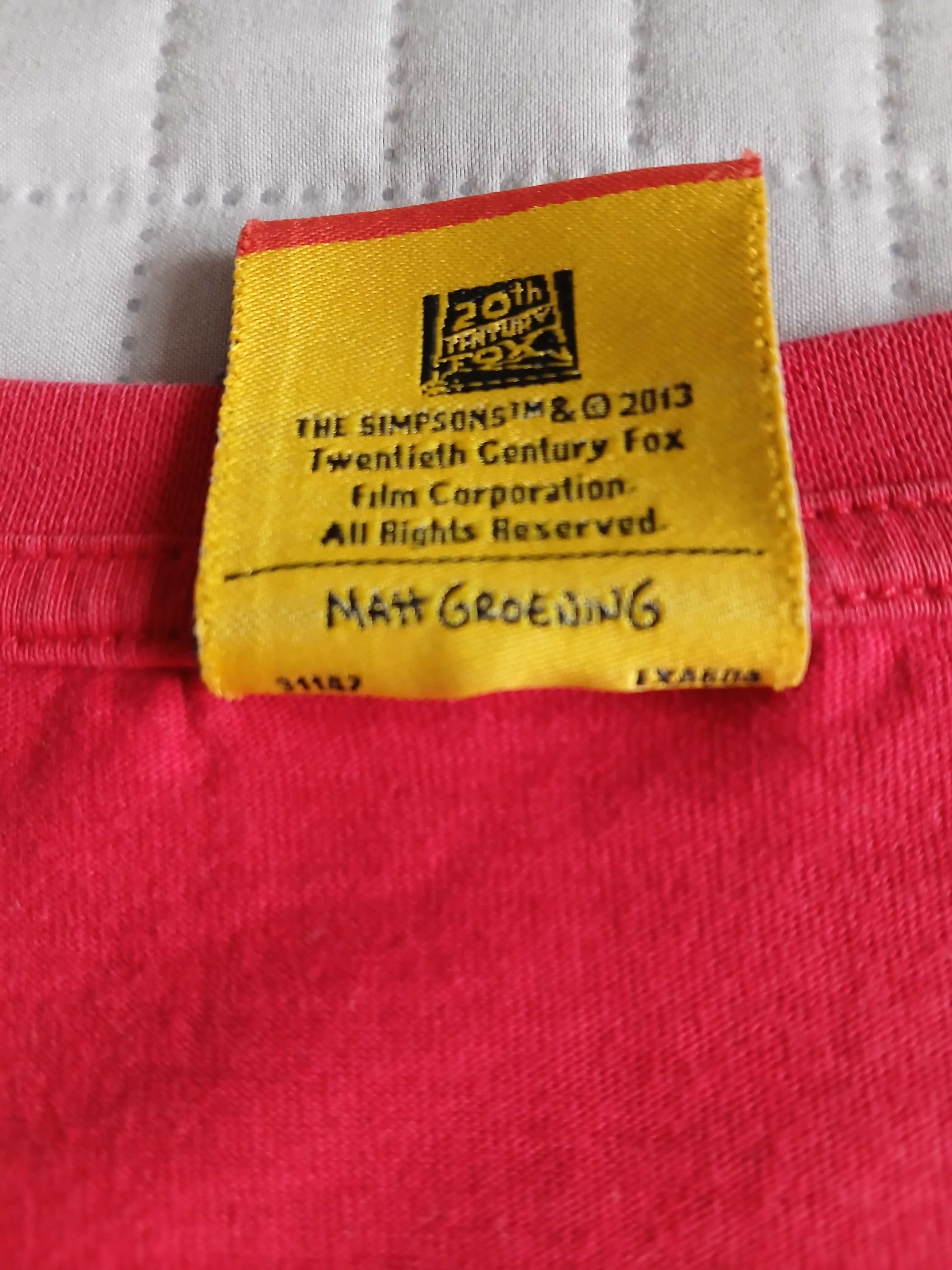 Duff Beer, oryginalny T-shirt Simpsons
