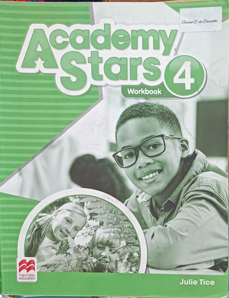 Livro de Inglês- Workbook - Academy Stars - 4