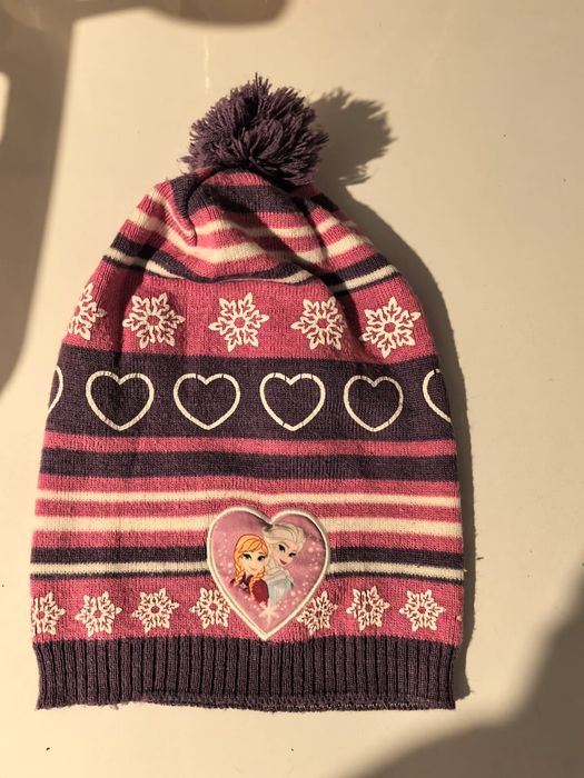 Czapka dziewczęca # Frozen