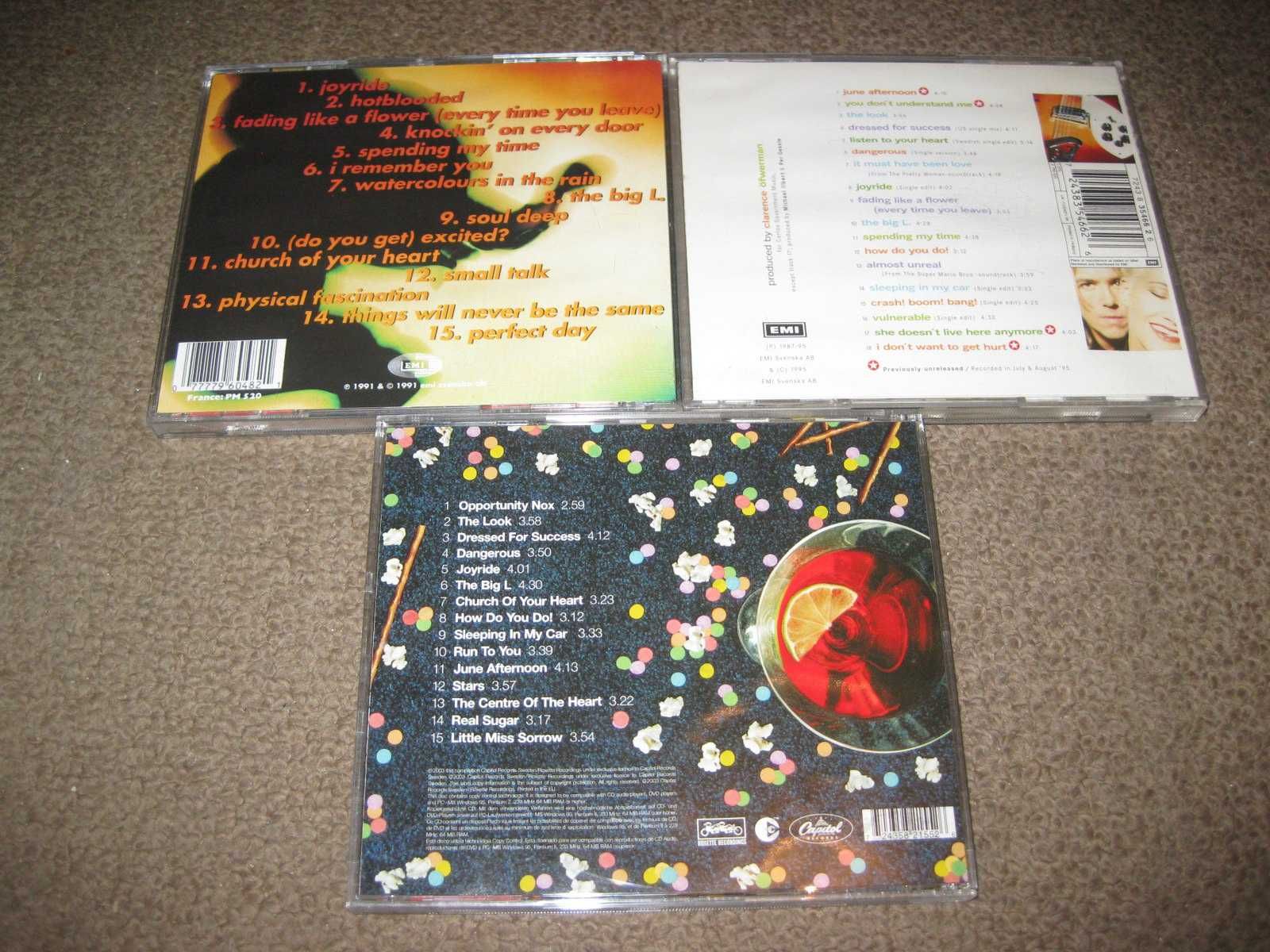 3 CDs dos "Roxette" Portes Grátis!