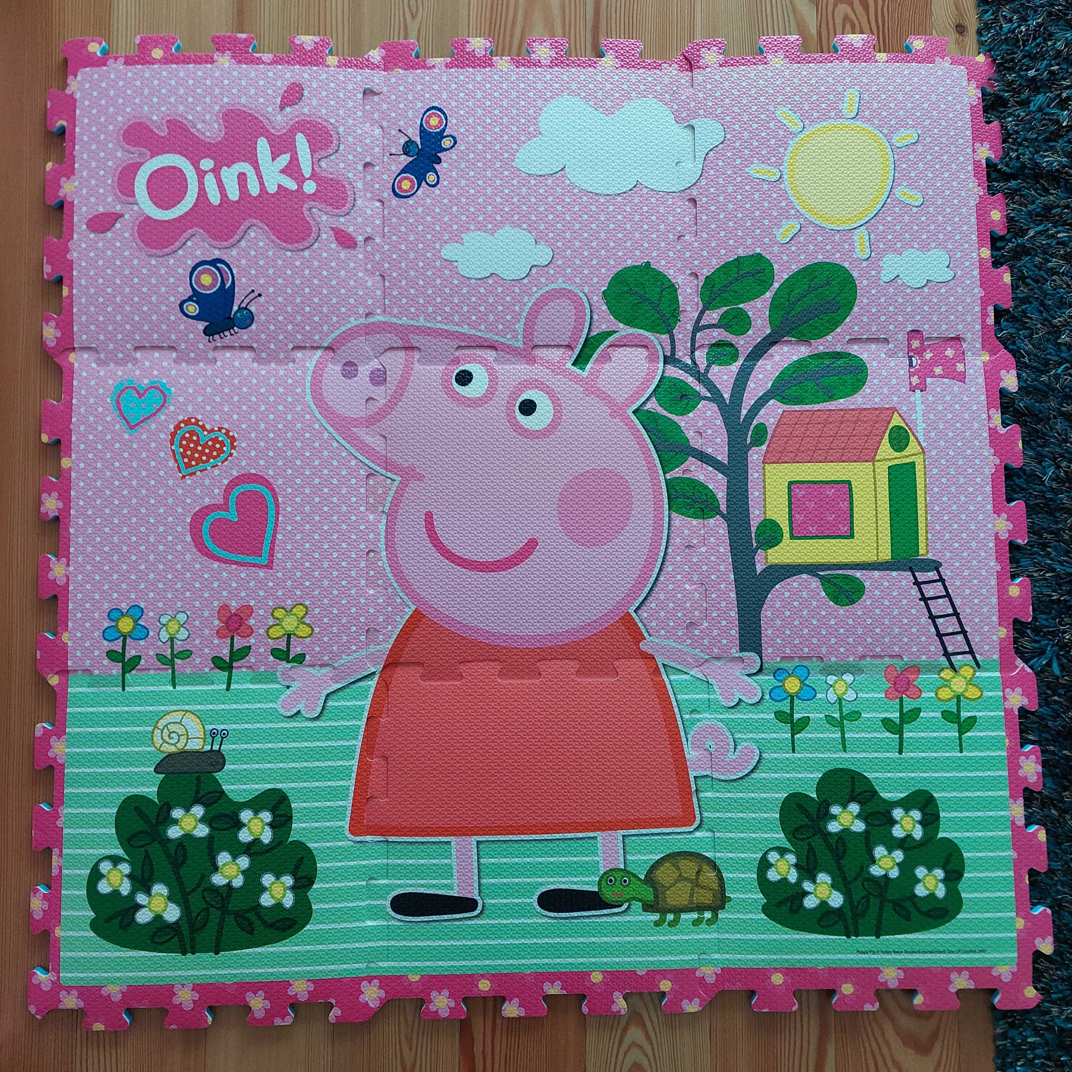 Tapete puzzle Peppa Pig