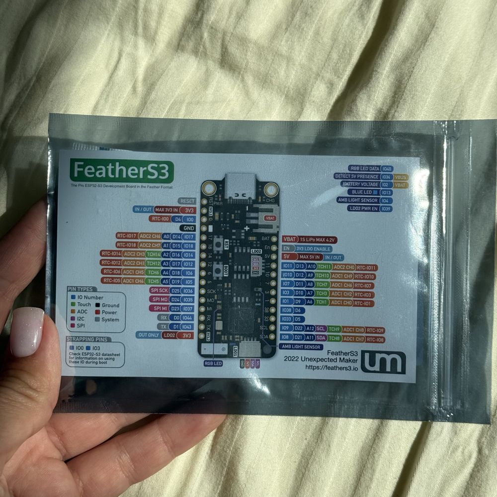 ESP32-S3 FeatherS3 Development Board, відлагоджувальна плата