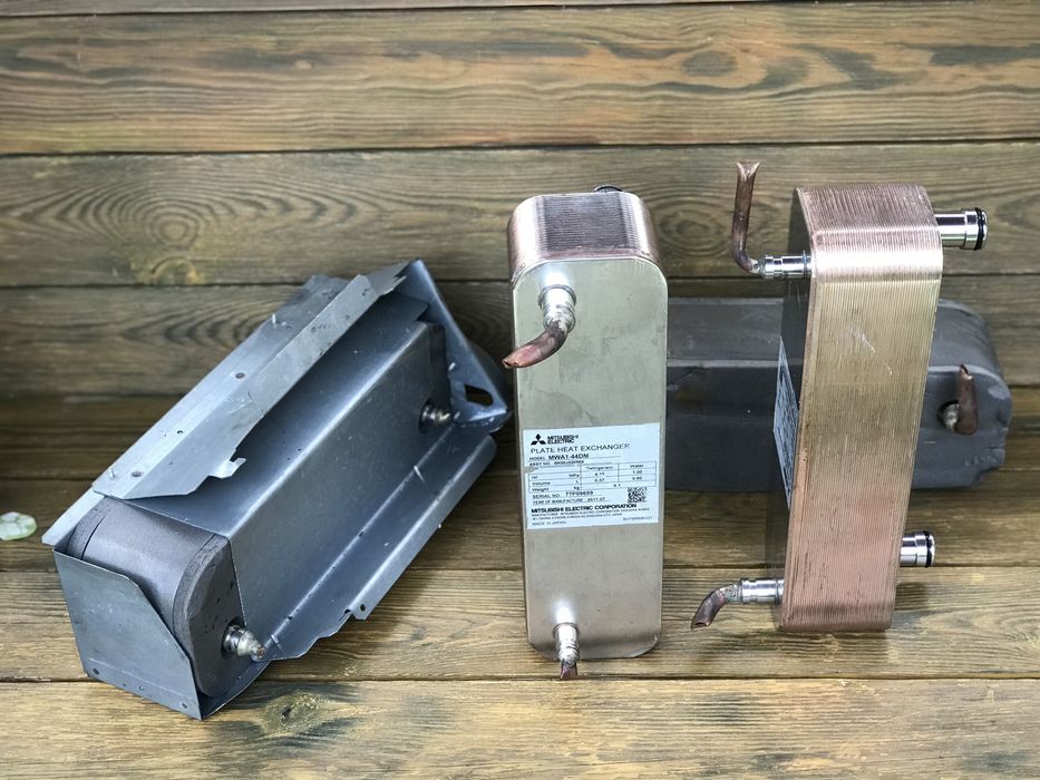 Теплообмінник теплообменник під фріон великий тиск