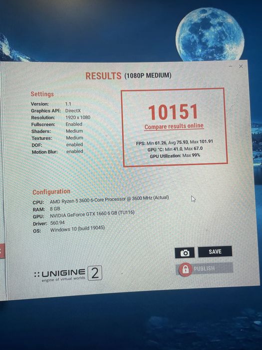 Відеокарта GTX 1660 6 GB Palit