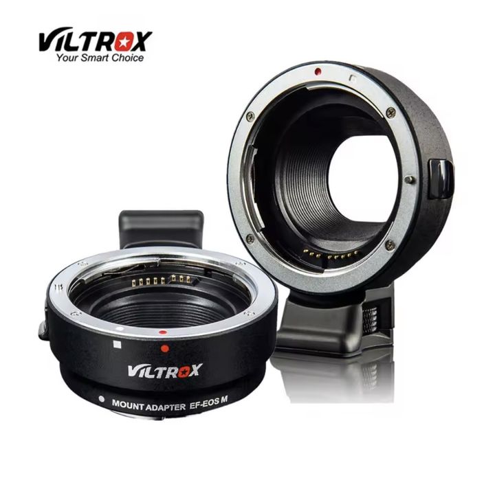 Адаптер Viltrox EF-EOS M для об'єктивів Canon EF на EOS-M