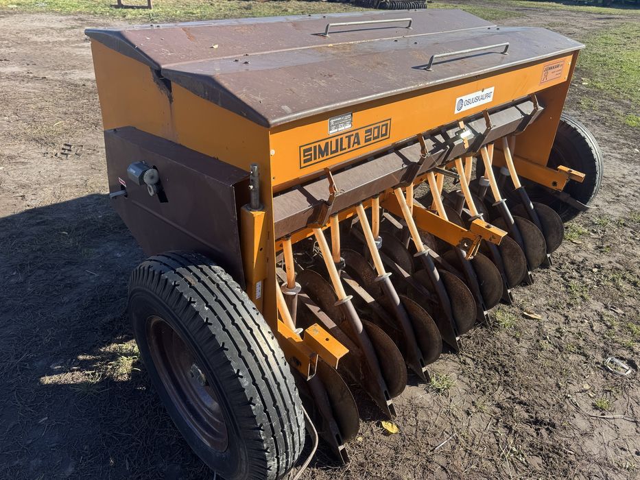 Сівалка Зернова навісна Дискова Сошнікова 2м SIMULTA JUNKKARI 200 (сз)