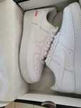 AF1\Powietrze*airDamskieNikeForce1SupremeWhite UnisexTrampki Rozm.44